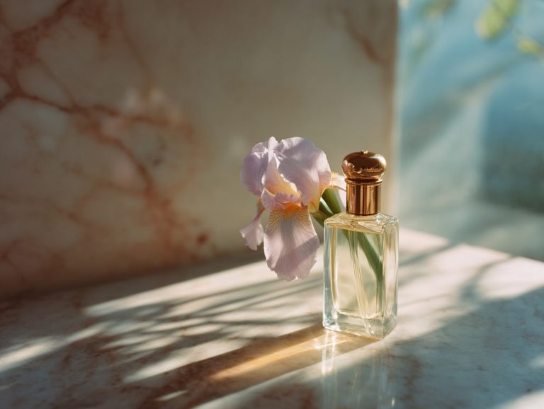 parfums iris tendance estivale 2025