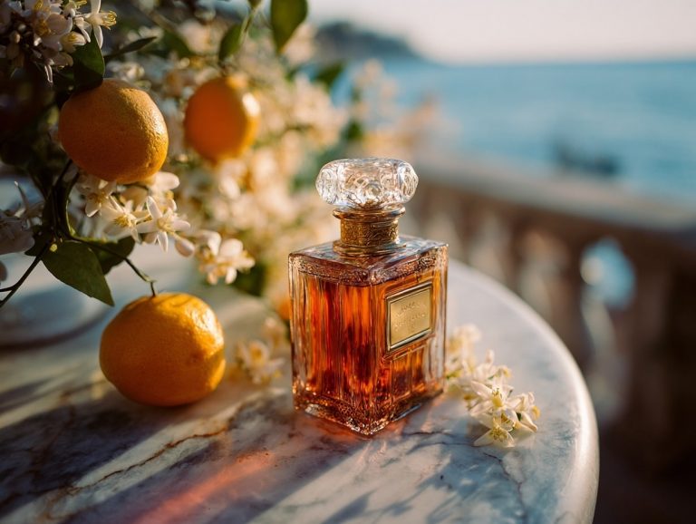 meilleurs parfums fleur oranger