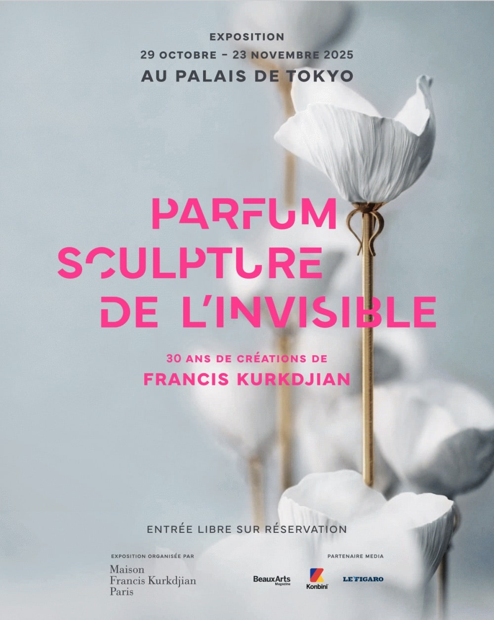 Exposition Parfum au Palais de Tokyo, 2025.