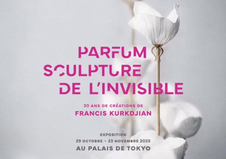 Affiche exposition Parfum au Palais de Tokyo.