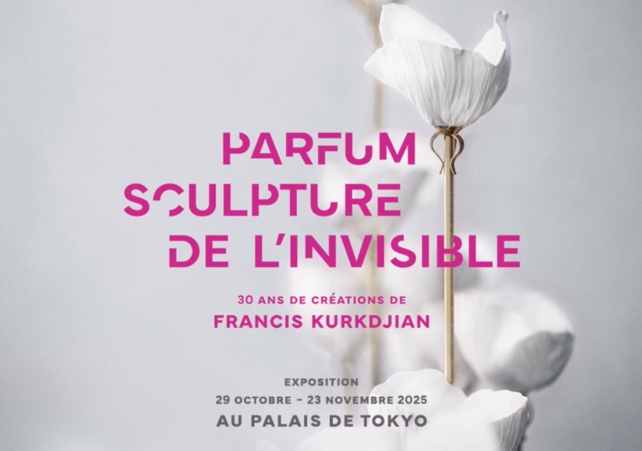 Affiche exposition Parfum au Palais de Tokyo.