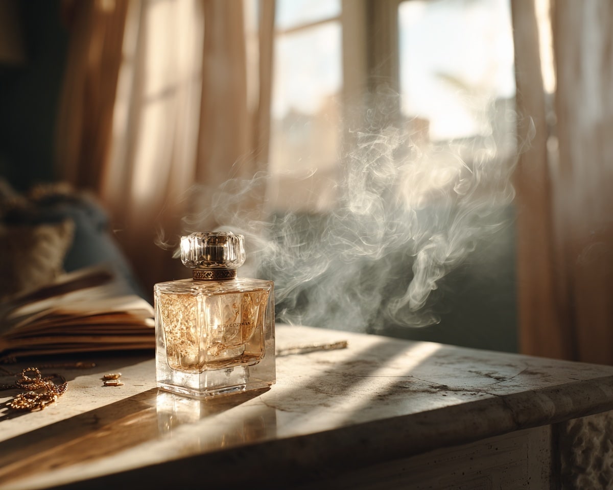 pourquoi parfum sent alcool