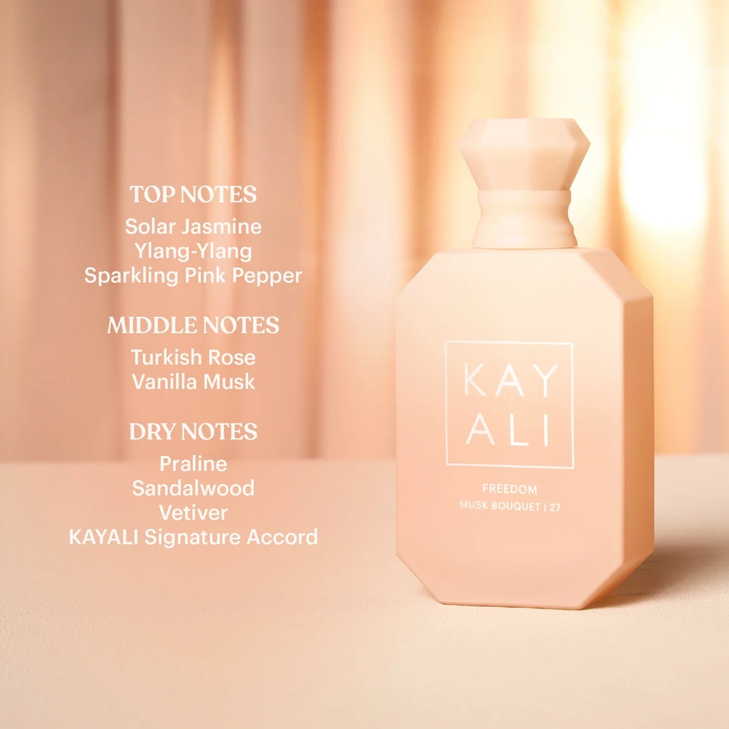 Flacon de parfum KAYALI Freedom Musk Bouquet 27